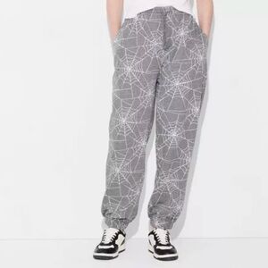 🐣NWT Doe Women’s Gray Web Pattern Joggers